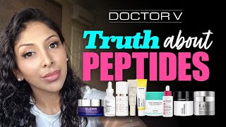 Doctor V  Truth About Peptides  Skin Of Colour  Brown Or Black Skin [upl. by Corena735]