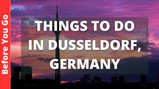 Dusseldorf Germany Travel Guide 12 BEST Things To Do In Düsseldorf [upl. by Teagan]