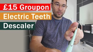 Cheap £15 Electric Ultrasonic Teeth Descaler Review [upl. by Malcom]