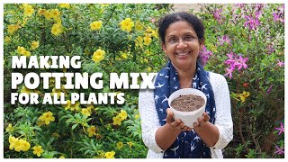 Best Potting Mix for All Plants  Soil Potting Mix Recipe [upl. by Grew480]