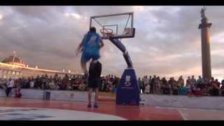 Shal Smoove Kristaps Duke in Piter Street Games Dunk contest highest level in Europe [upl. by Kelwin748]