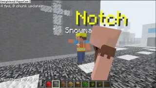 Notch on MineCraft [upl. by Aniahs]