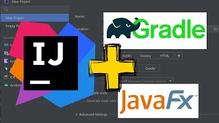 Create and Run a JavaFX App with Gradle and IntelliJ [upl. by Baese641]