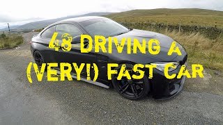 48 Driving A Very Fast Car On UK Roads [upl. by Shoshana474]