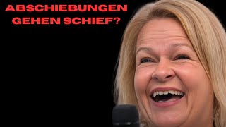 Abschiebungen Gehen Schief Nancy Faeser [upl. by Nannoc]