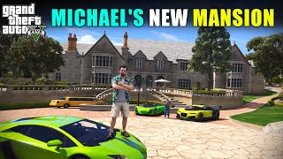 MICHAELS NEW LUXURY MANSION  TECHNO GAMERZ  GTA 5 143  GTA V 143 GAMEPLAY [upl. by Verger]