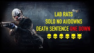 PAYDAY 2 Lab Rats DSOD Solo No AIDowns [upl. by Ahsiuqel]