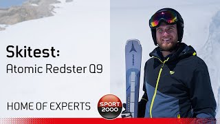 Atomic Redster Q9  2023 Sportcarver skitest [upl. by Colwin]