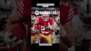 madden25 cover athlete is christianmccaffrey W or L Comment Below [upl. by Maurreen839]