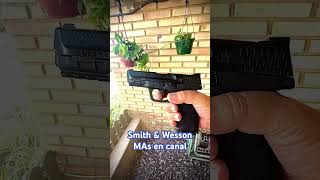 Pistola Smith amp Wesson M9 airgun  Más en canal youtube [upl. by Airotnahs]