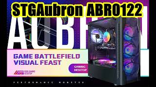 STGAubron Gaming Desktop PC Computer STGAubron ‎ABR0122 [upl. by Edlihtam]