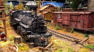 One Of The Best and Most Detailed Model Railroad Layouts in the World 4K UHD [upl. by Kling]