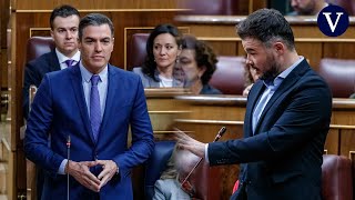 El lapsus quotimperdonablequot de Sánchez con Rufián quotSeñor Abascalquot [upl. by Everest]