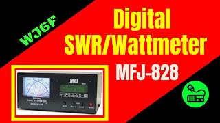 Hands on with the MFJ849 Digital SWRWattmeter [upl. by Rangel]