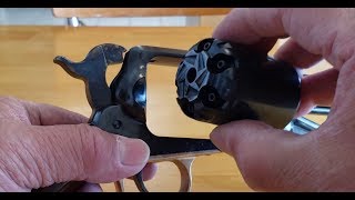 How to reinsert your 1858 Remington revolver cylinder 荒野大嫖客 [upl. by Greggory]