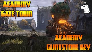 Lets Play Elden Ring 60 Academy Gate Town  Glintstone Dragon Smarag  Academy Glintstone Key [upl. by Mundy]