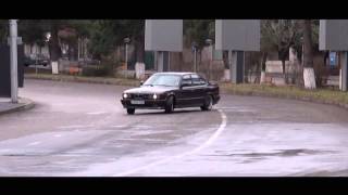 RIP In honor of Giorgi Tevzadze  BMW M5 E34 Street Drift [upl. by Cutter]