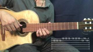 El Reloj  Los Panchos TutorialCover Guitarra Requinto [upl. by Marchelle]