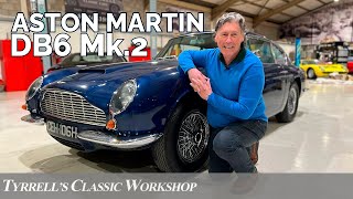 Exclusive Aston Martin DB6 Mk2 Unrestored  a Manual Masterpiece  Tyrrells Classic Workshop [upl. by Marasco]