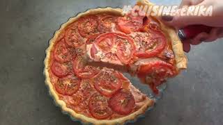 la meilleure tarte au thon et tomate 🍅 facile et rapide tout le monde en veut [upl. by Litch753]