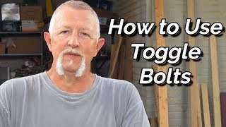 How to Use Toggle Bolts [upl. by Suciram346]