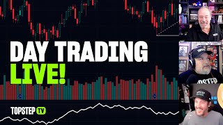 TopstepTV Live Futures Day Trading Its 2sDay With RIPS Dakota amp Austin Silver 052124 [upl. by Ruberta]