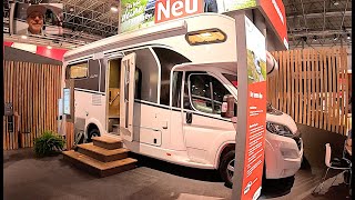 Dethleffs Alpa A 6820 2 luxury RV Motorhome Camper Van new model 2024 walkaround  interior V1411 [upl. by Medrek441]