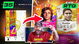 RANK 1 REWARDS  INSANE BASE HERO PACK FC 25 ULTIMATE TEAM RTG [upl. by Coonan]