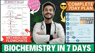 completely memorize biochemistry in 7 day crash course  how to study biochemistry in mbbs 1st year [upl. by Willing]