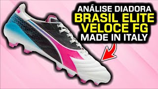 Uma DIADORA italiana no BRASIL 😍  Análise chuteira campo Diadora Brasil Elite Veloce GR ITA LPX [upl. by Frederik926]