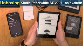 Here is my Kindle Paperwhite Signature Edition 2022 Gen 11 [upl. by Grubb]