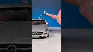 MercedesBenz SLS AMG 🇩🇪 118 Diecast Model Car Minichamps automobile viralshorts [upl. by Beach60]