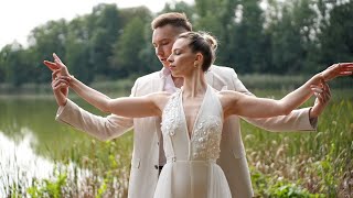 Die With a Smile  Lady Gaga amp Bruno Mars  Romantic Wedding Dance Choreography  Online Tutorial 💍 [upl. by Ahsimin]