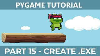 PyGame Endless Vertical Platformer Beginner Tutorial in Python  PART 15  Create Executable [upl. by Asilet]