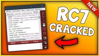 NEW ROBLOX EXPLOIT RC7 Working UNRESTRICTED LEVEL 7 SCRIPT EXECUTOR wGETOBJECTS [upl. by Lubet]