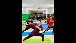 If you love yourself then try Yoga once in your life🧘Tuesday morning Yoga session by Dr Sandhya [upl. by Buderus]