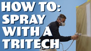 HOW TO Spray using a Tritech Machine [upl. by Anert842]