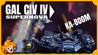 Galactic Civilizations IV SUPERNOVA  07  Combat at Kryseth [upl. by Eytteb808]