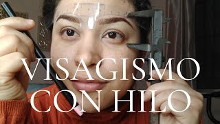 VISAGISMO DE CEJAS VERNIER Y EL HILO [upl. by Hayyikaz]