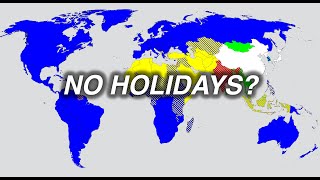 The 5 Countries with No Religious Holidays [upl. by Enomes450]