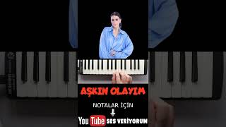 SİMGE  AŞKIN OLAYIM MELODİKA NOTALARI [upl. by Rizan]