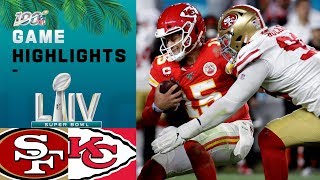 49ers vs Chiefs  Super Bowl LIV Game Highlights [upl. by Orravan795]