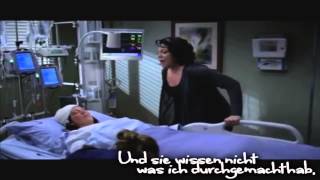 Sara Ramirez Callie Torres  The Story \\ Greys Anatomy  HD  German Lyrics [upl. by Vanni]