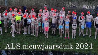 ALS Nieuwjaarsduik 2024 [upl. by Taran471]