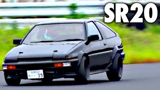 【日産が誇る4気筒の名機】SR20 に換装したマシンたち！AE86、FD3S、マークⅡ なんにでも載せちゃうぜ【VIDEO OPTION切り抜きSR20DET SR20DE】 [upl. by Adur]