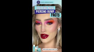 How To Treat A Nose Piercing Bump Infection Naturally  How to Piercing 101 Tips [upl. by Aphra]