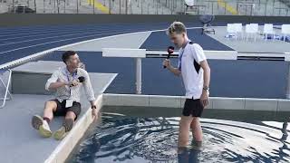 Stadiontour bei den deutschen Leichtathletik Meisterschaften [upl. by Bollinger257]