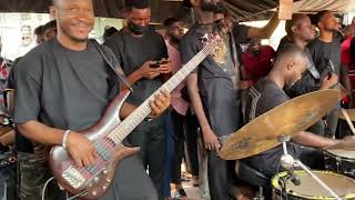 Massive Performance by the Daughters of Glorious Jesus At Agya Yaw’s Final funeralKofi Emma on drum [upl. by Saxet]