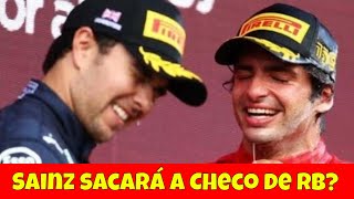 Carlos Sainz puede desbancar a Checo Pérez de Red Bull con llegada de Hamilton a Ferrari para 2025 [upl. by Htebazila]