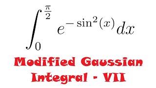 Gaussian Like Integral of Type  I  7 [upl. by Harberd291]